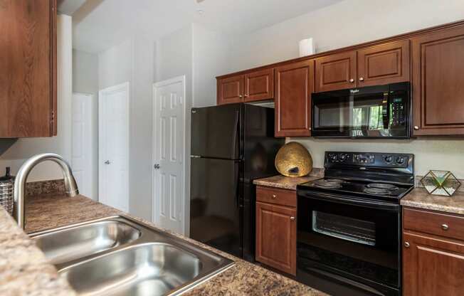 Wooden cabinets at The Paseo by Picerne, Arizona