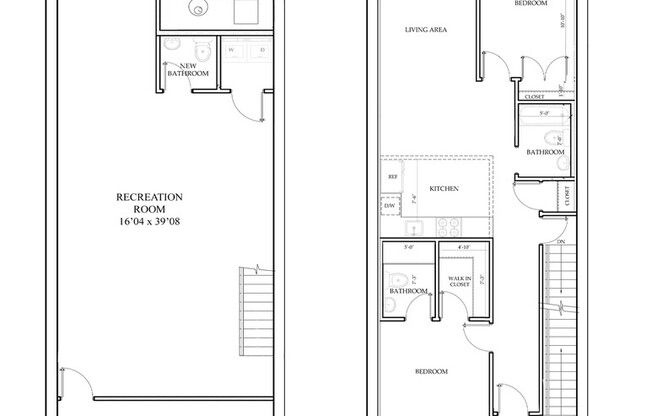 3 beds, 2 baths, 1,800 sqft, $5,999, Unit 1