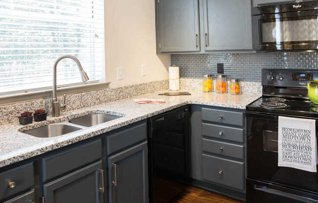 Kitchen with Stainless Steel Appliances