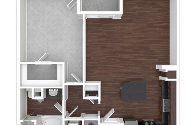 1 bed, 1 bath, 808 sqft, $1,760