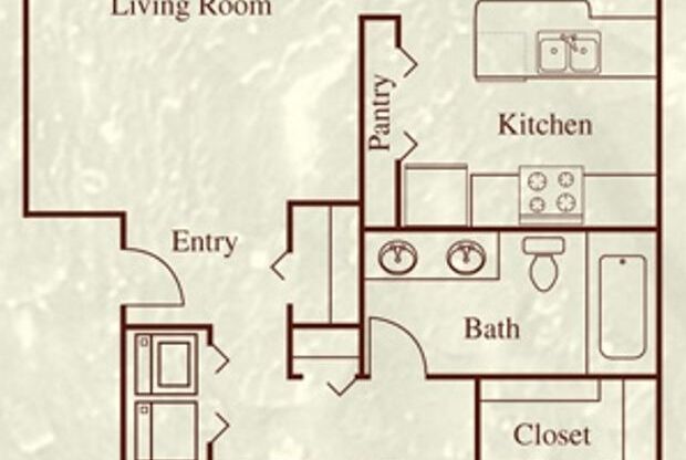 2 beds, 1 bath, 966 sqft, $1,850, Unit B303