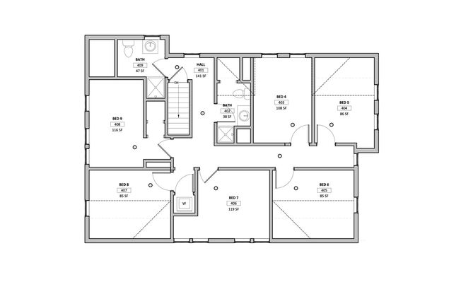 9 beds, 3 baths, $9,450, Unit 528-2