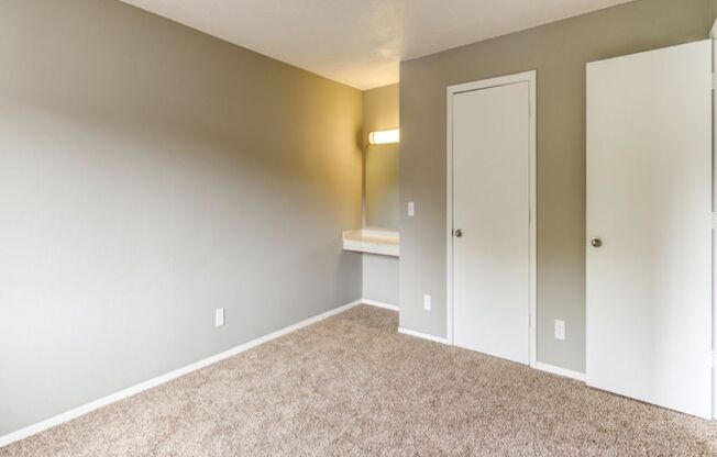 Bedroom With Closets at The Atwood at Eden Prairie, Eden Prairie, MN, 55347