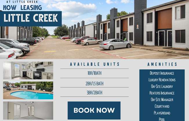 Little Creek Apartments – Your Ideal Home in Cedar Hill, TX!