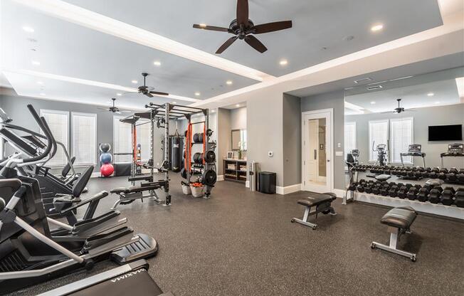 Gym at The Oasis at Plainville, Plainville