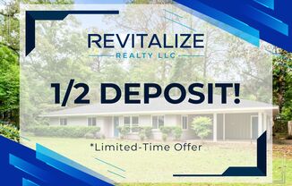 **Half-off Deposit!** Beautiful Renovated 3 Bedroom/2 Bathroom Home in West Mobile!