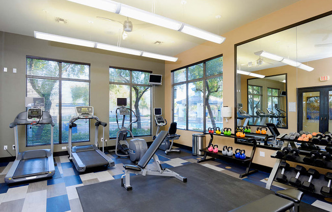 Fully Equipped Fitness Center at The Azures, Nevada, 89081