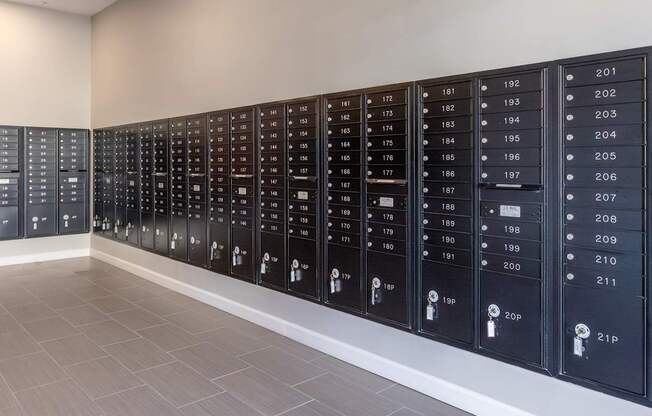 Image of package lockers