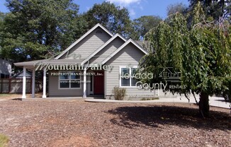 Nevada City- Eden Ranch 3 Bdrm House