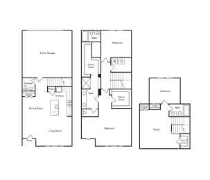 3 beds, 3.5 baths, 2,346 sqft, $2,700