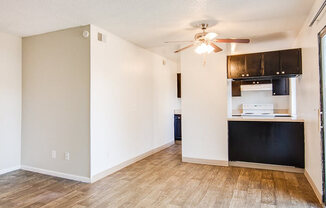 apartment living room in Aurora, CO