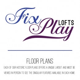 Floor Plan 1 at Fix Play Lofts, Birmingham, AL, 35203