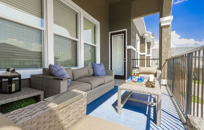 Balcony at Villages 3Eighty, Little Elm, 75068