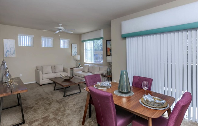 Dining area at The Covington by Picerne, Las Vegas, 89139