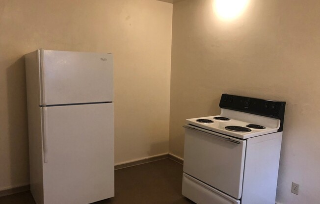 Two bedroom, one bathroom with bonus attic space!