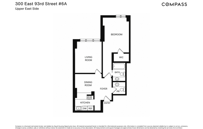 1 bed, 1.5 baths, 793 sqft, $4,500, Unit 6A