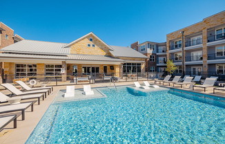 the residences at city center apartments swimming pool