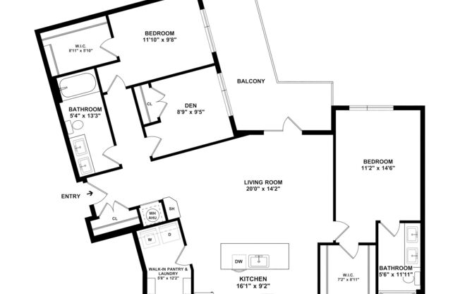 3 beds, 2 baths, 1,368 sqft, $2,543