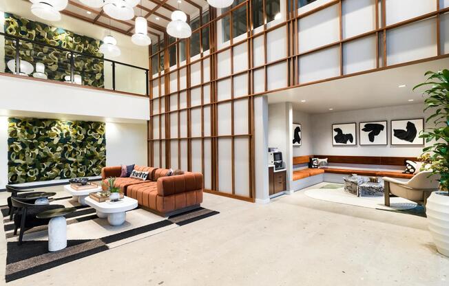 Welcome to your everyday escape — our hotel-inspired lobby features a stylish coffee bar perfect for morning brews or casual meetups.