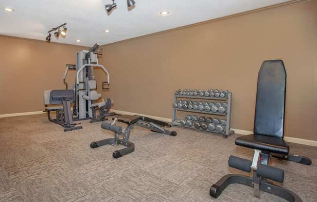 Cardio Machines at Louisburg Square Apartments & Townhomes, Overland Park, 66212
