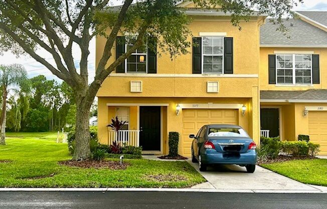 Welcome Home! Move in July 2025!! Beautiful 3X2.5 with water views! Attached 1 car garage! Lawn care included!