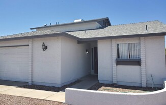 No HOA! North Phoenix 3 Bedroom Home with Large Yard & Garage