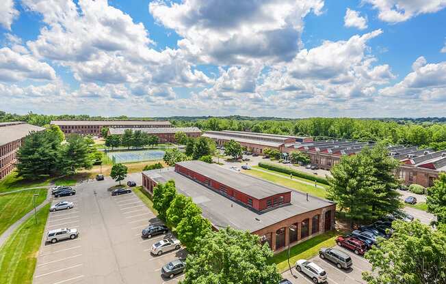 Aerial view | Bigelow Commons