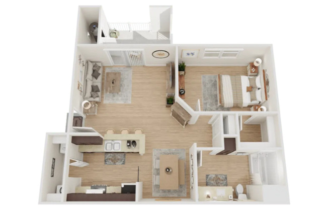 1 bed, 1 bath, 738 sqft, $2,150, Unit 322