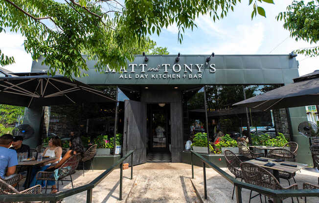 Matt and Tony's All Day Kitchen + Bar near Mason Hall Apartments in Alexandria, VA 22314