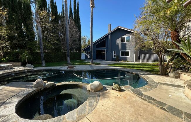 Stunning 4+3 pool home in Agoura Hills -Completely redone inside and out