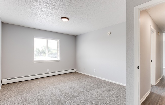 Bedroom with Large Window | White Pines Apartments | Shakopee MN Apartments For Rent