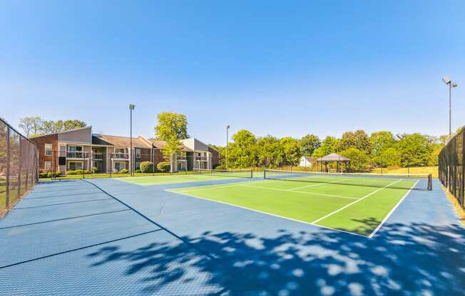 Tennis Court at The Grove at Lyndon, Kentucky