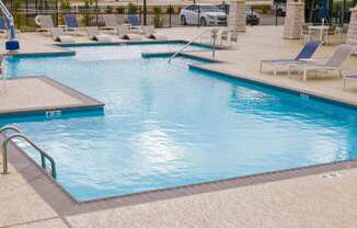 Sparkling Swimming Pool at The Retreat at Juban in Denham Springs, LA