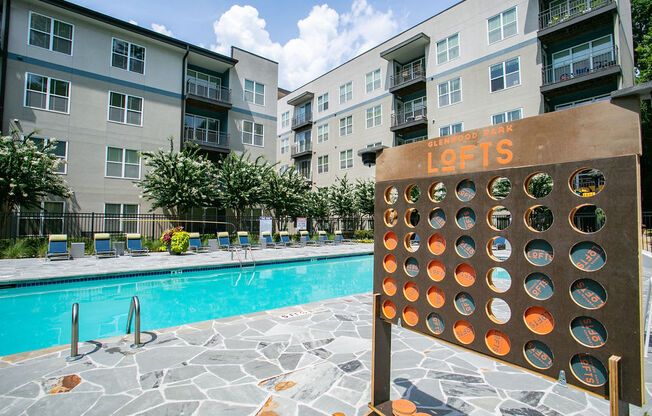 poolside games like connect 4