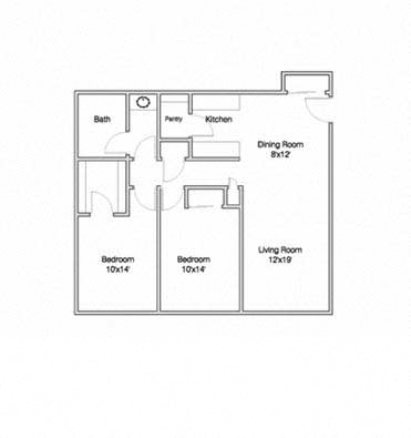 2 beds, 1 bath, $1,365