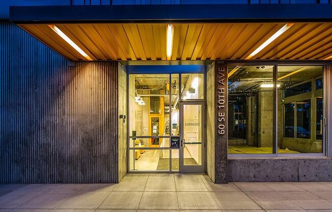 Exterior View Of The Clubhouse at Lower Burnside Lofts, Portland, OR