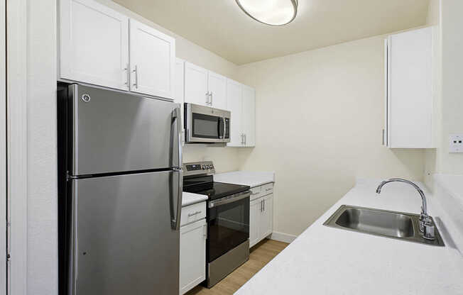 Kitchen with Stainless Steel Appliances