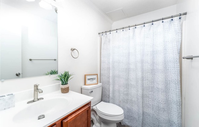 a bathroom with a sink toilet and a shower