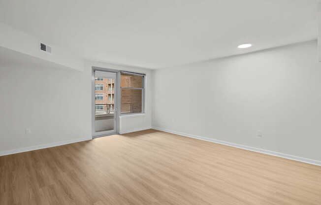 Living Room with Hard Surface Flooring