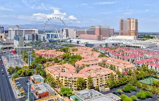 Meridian FURNISHED 2 BDR /2 BATH Luxury Condo - RESORT STYLE LIVING, 1-1/2 Blocks From The Heart Of Strip!