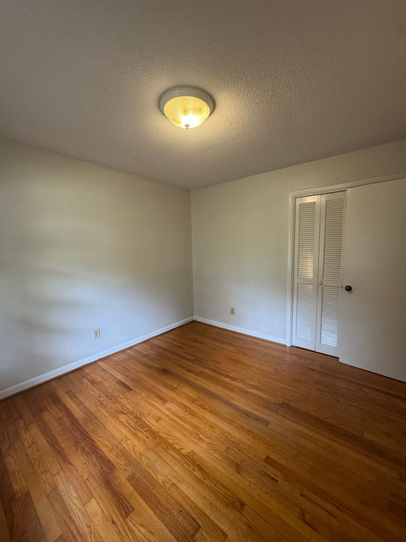 2 Bedroom 1 Bath apartment in beautiful, tree-lined neighborhood off of Western Blvd. in Raleigh.