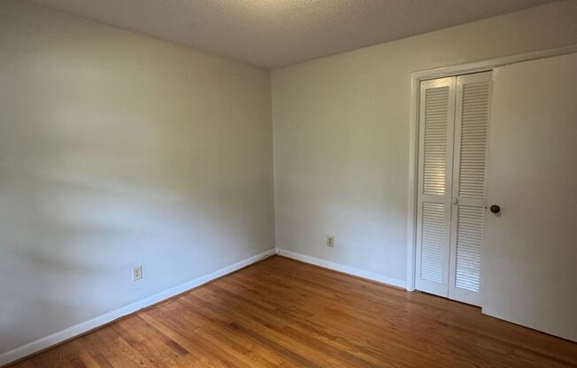 2 Bedroom 1 Bath apartment in beautiful, tree-lined neighborhood off of Western Blvd. in Raleigh.