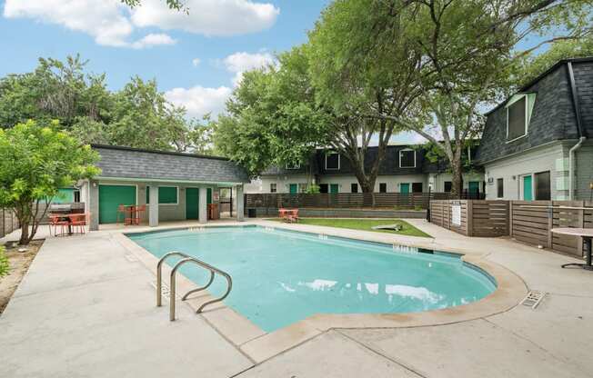 our apartments have a large pool for residents to enjoy