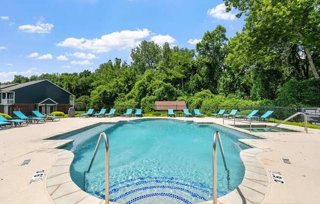 Outdoor Pool with Sundeck