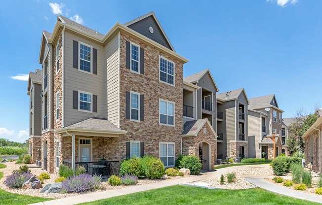 Exterior of Building at Trailside Apartments