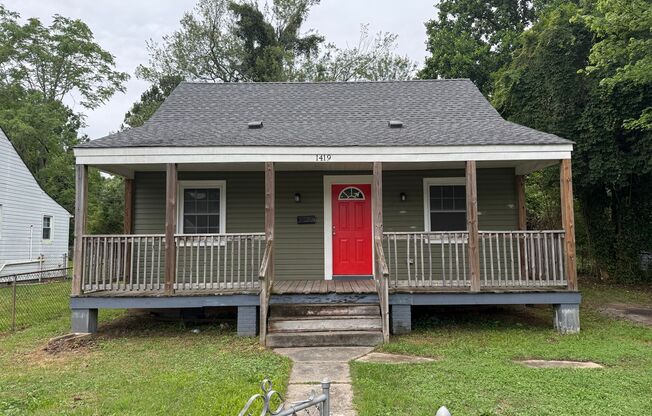 1419 Overlook St. RECENTLY RENOVATED 4 BD 1 BTH HOME
