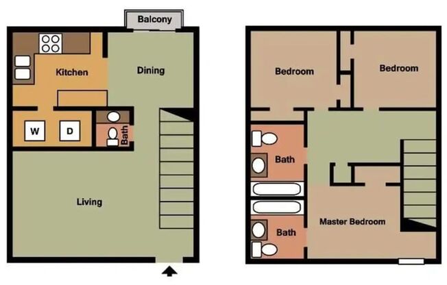 Wind Crest Apartments and Townhomes - Move in Specials Available!