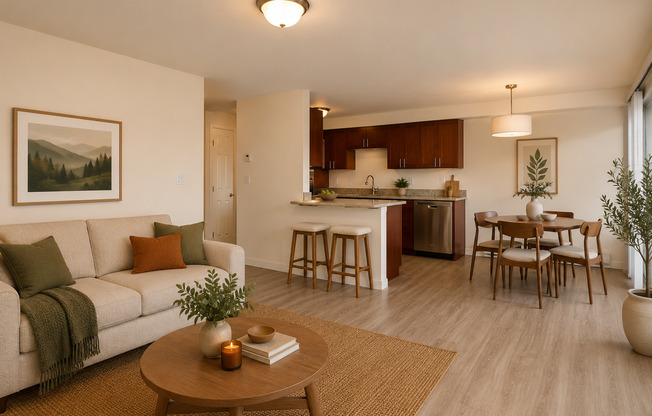 2 beds, 2 baths, 930 sqft, $2,976, Unit 307
