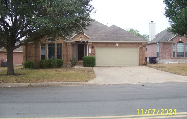 3 bedroom 2 bath in Oak Ridge addition of Leander