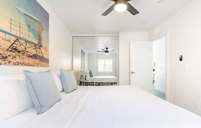 Welcome Surf House Villas E, a newly renovated luxury apartment community in the heart of Pacific Beach, San Diego.